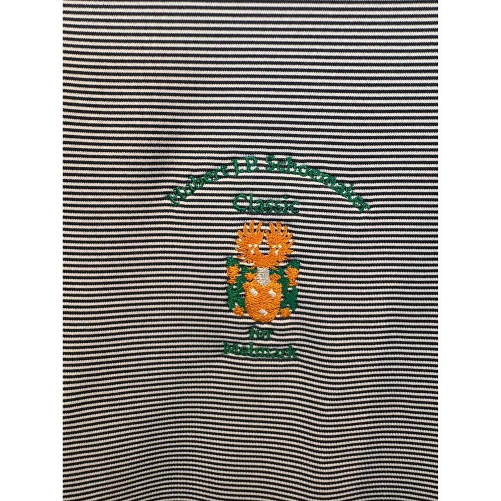 Peter Millar Perth Stripe Performance Pullover Qu… - image 4